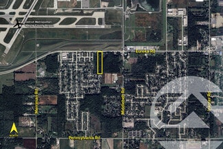 Plus de détails pour 29927 Eureka Rd, Romulus, MI - Terrain à vendre