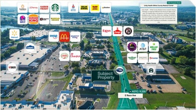 3707 E Race Ave, Searcy, AR - VUE AÉRIENNE  vue de carte - Image1