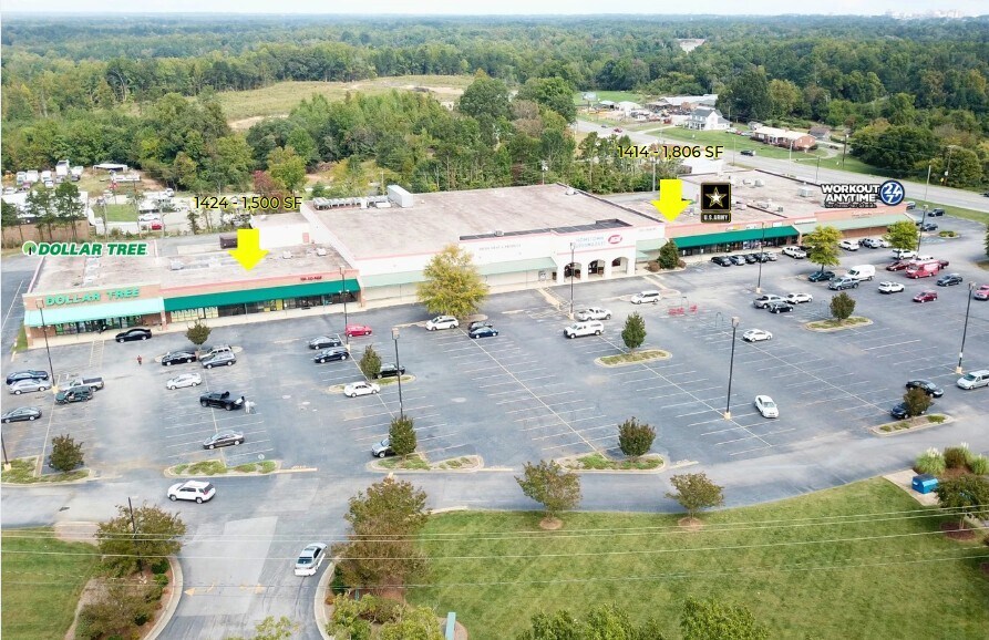 1404-1428 National Hwy, Thomasville, NC à louer - Photo de l’immeuble – Image 2 sur 3