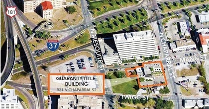 921 N Chaparral St, Corpus Christi, TX - Vue aérienne  vue de carte