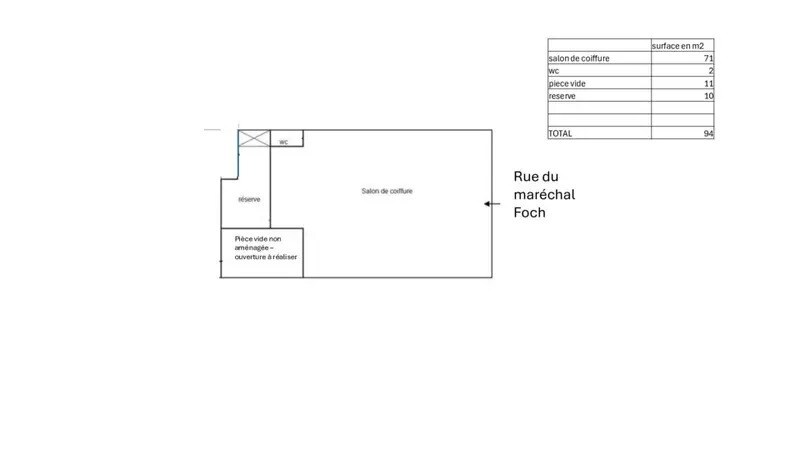 Local commercial dans Bayonne à louer - Plan d’étage – Image 3 sur 3