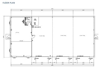 5760 Lady Ln, Hope Mills, NC à louer Plan d’étage– Image 2 sur 2