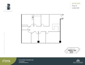 3 Riverway, Houston, TX à louer Plan d’étage– Image 1 sur 1