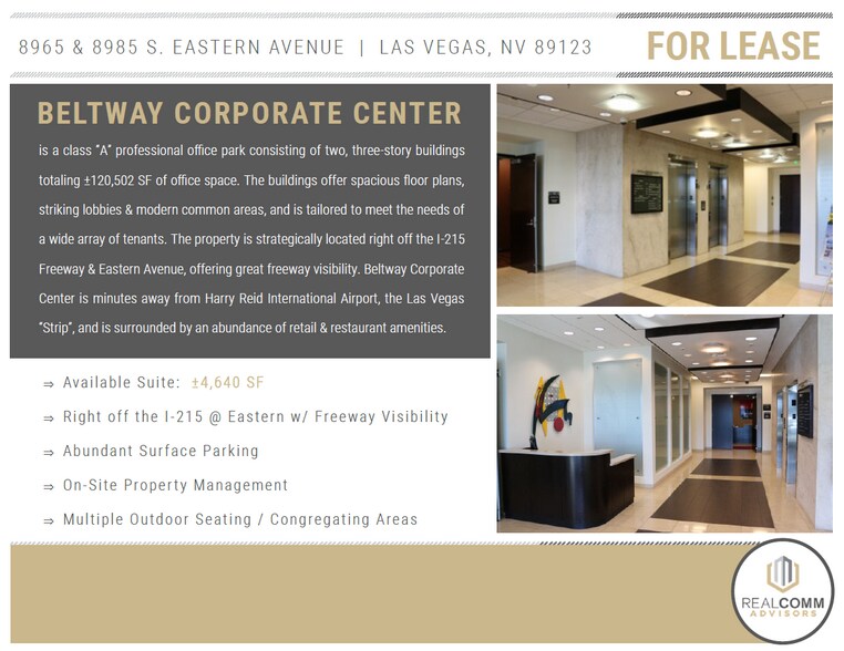 8975 S Eastern Ave, Las Vegas, NV à louer - Photo de l’immeuble – Image 2 sur 10