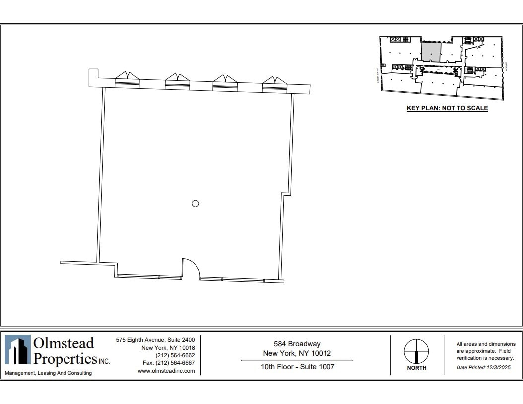 584-590 Broadway, New York, NY à louer Plan d’étage– Image 1 sur 1