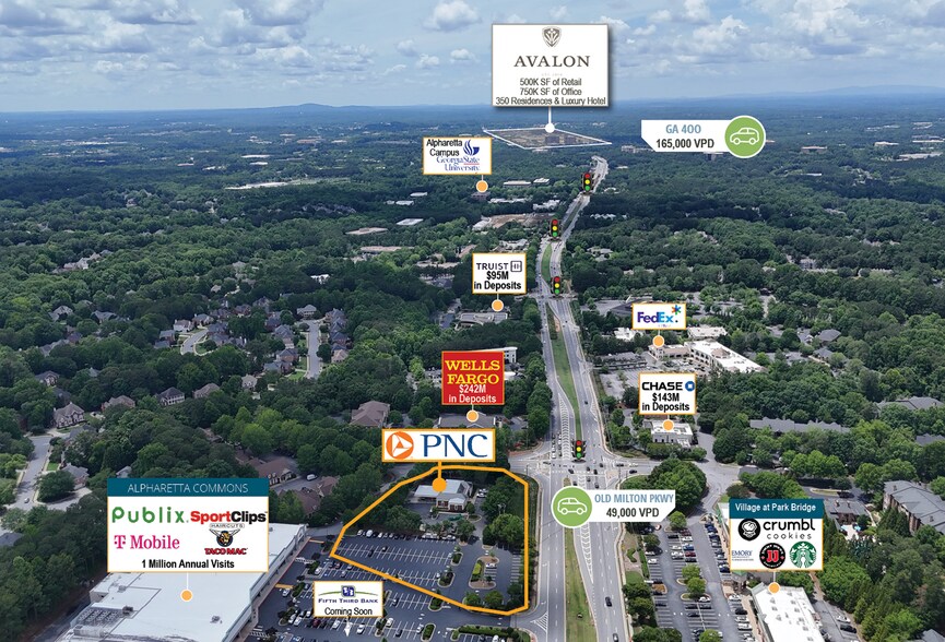 4195 Old Milton Pky, Alpharetta, GA à vendre - Photo de l’immeuble – Image 3 sur 6