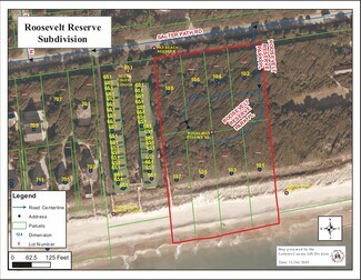 Plus de détails pour 104 Roosevelt dr, Pine Knoll Shores, NC - Terrain à vendre