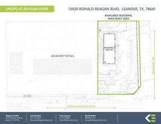 Plus de détails pour 13920 Ronald W Reagan Blvd, Leander, TX - Bureau/Local commercial à louer