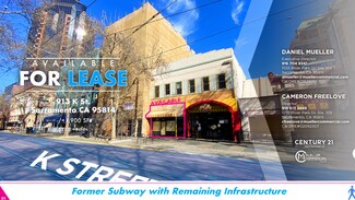 Plus de détails pour 915 K St, Sacramento, CA - Local commercial à louer