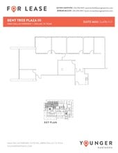 16610 N Dallas Pky, Dallas, TX à louer Plan d’étage– Image 1 sur 2