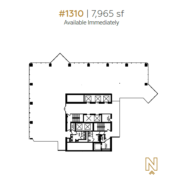 10104 103rd Ave NW, Edmonton, AB à louer Plan d’étage– Image 1 sur 1