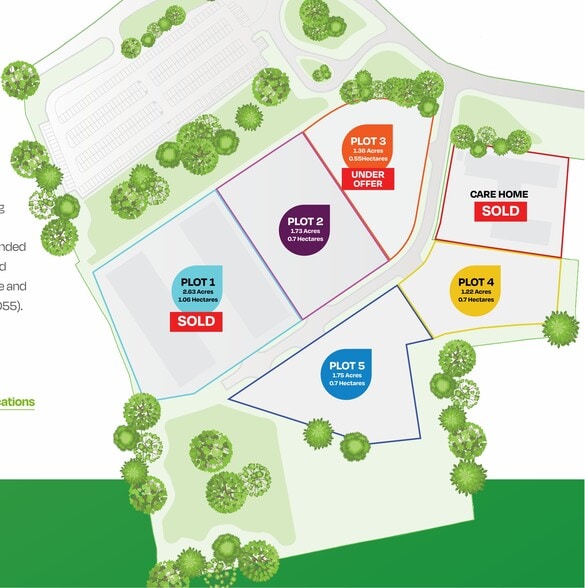Comeytrowe Business Park, Taunton à vendre - Plan de site – Image 3 sur 3