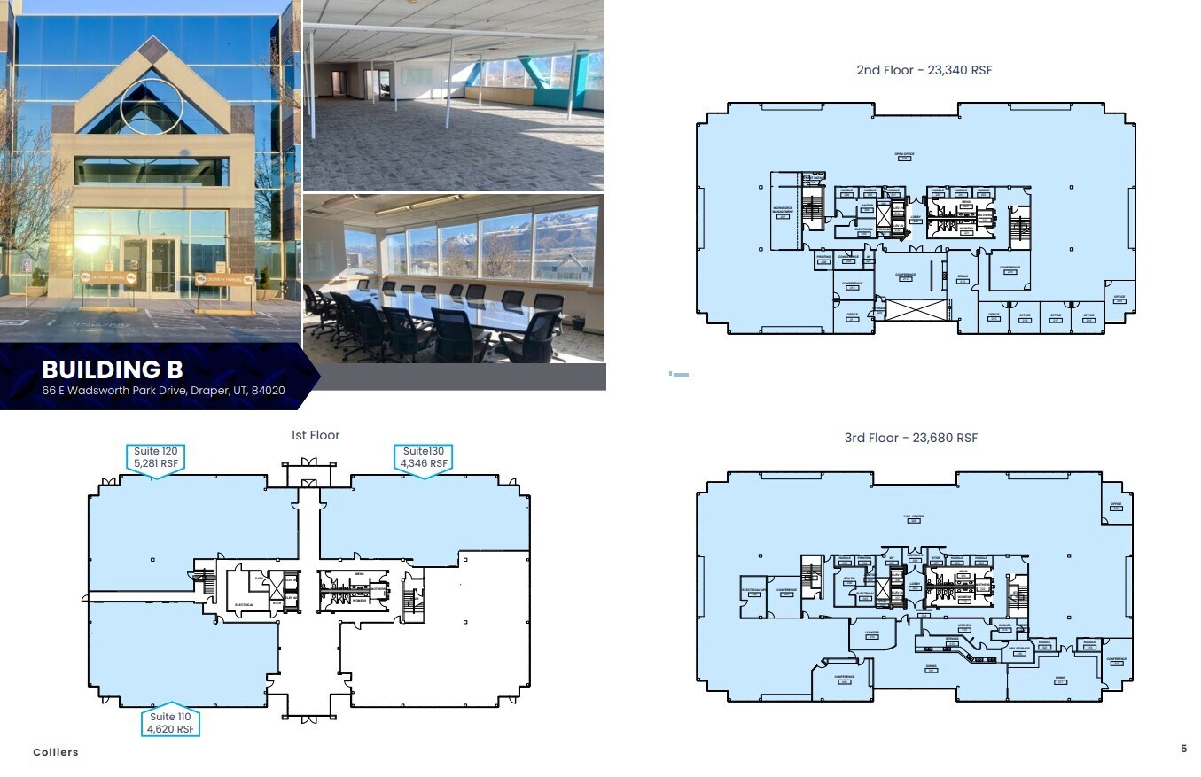 66 E Wadsworth Park Dr, Draper, UT à louer Plan d’étage– Image 1 sur 1