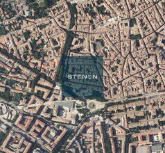20 Cours Sextius, Aix-en-Provence, BDR - Vue aérienne  vue de carte