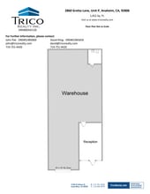 2860 E Gretta Ln, Anaheim, CA à louer Plan d’étage– Image 1 sur 1