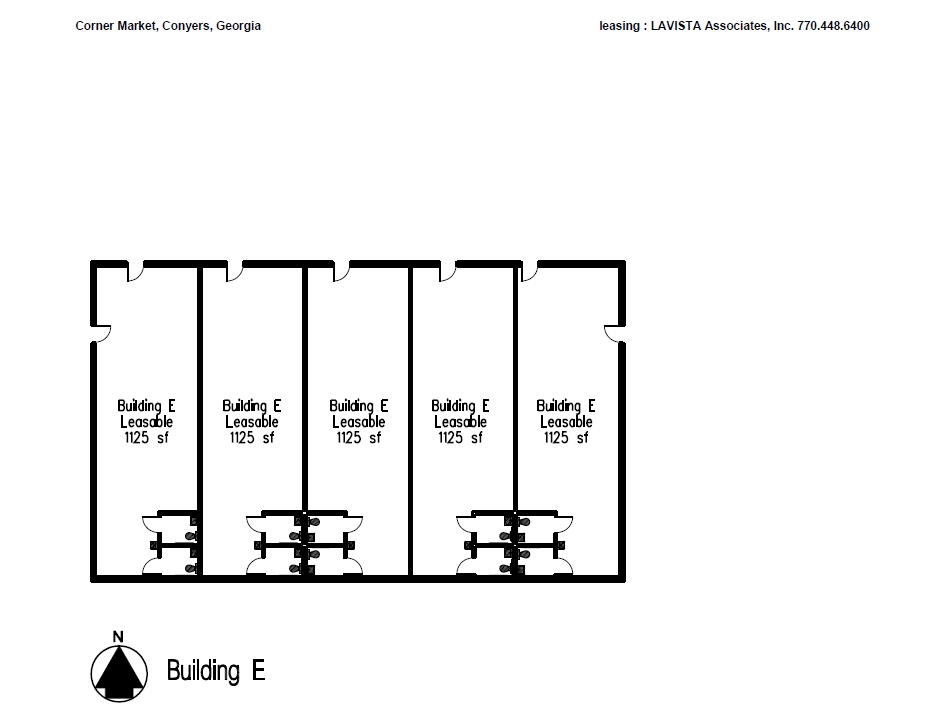 1775 Parker Rd SE, Conyers, GA à louer Plan d’étage– Image 1 sur 1