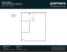 13831 Northwest Fwy, Houston, TX à louer Plan de site– Image 1 sur 1