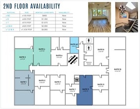 7918-7924 Ivanhoe Ave, La Jolla, CA à louer Plan d’étage– Image 1 sur 1