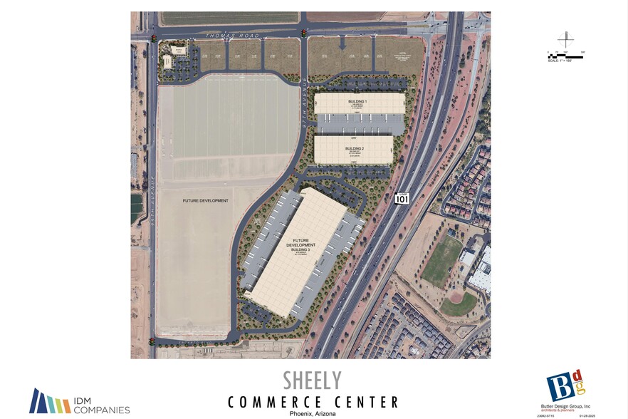 SWC Loop 101 & Thomas Rd, Phoenix, AZ à louer - Plan de site – Image 3 sur 3