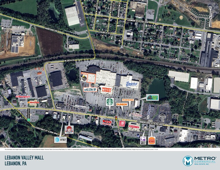 2231 Lebanon Valley Mall, Lebanon, PA à louer - Photo de l’immeuble – Image 2 sur 11