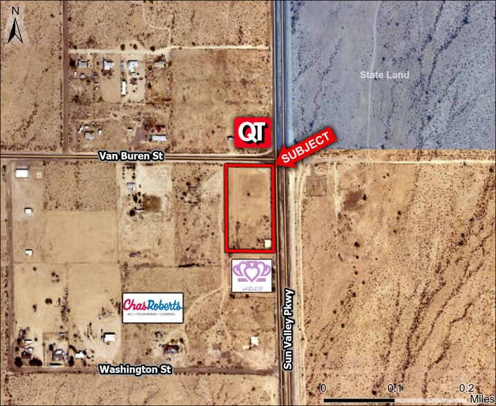 Van Buren & Sun Valley Pkwy st, Buckeye, AZ à vendre - Aérien – Image 1 sur 5
