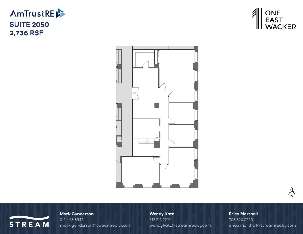 1 E Wacker Dr, Chicago, IL à louer Plan d’étage– Image 1 sur 1