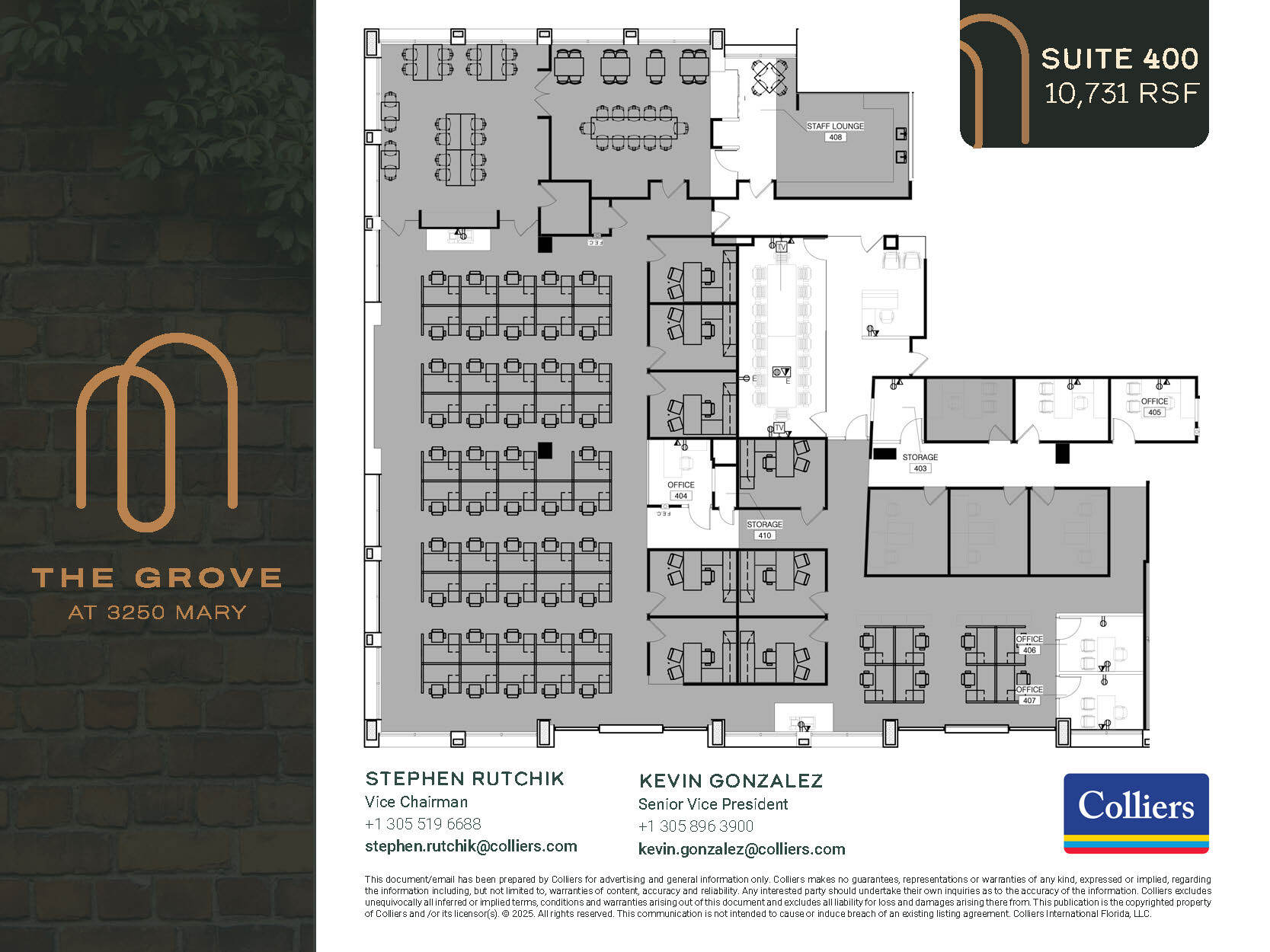 3250 Mary St, Coconut Grove, FL à louer Plan d’étage– Image 1 sur 1