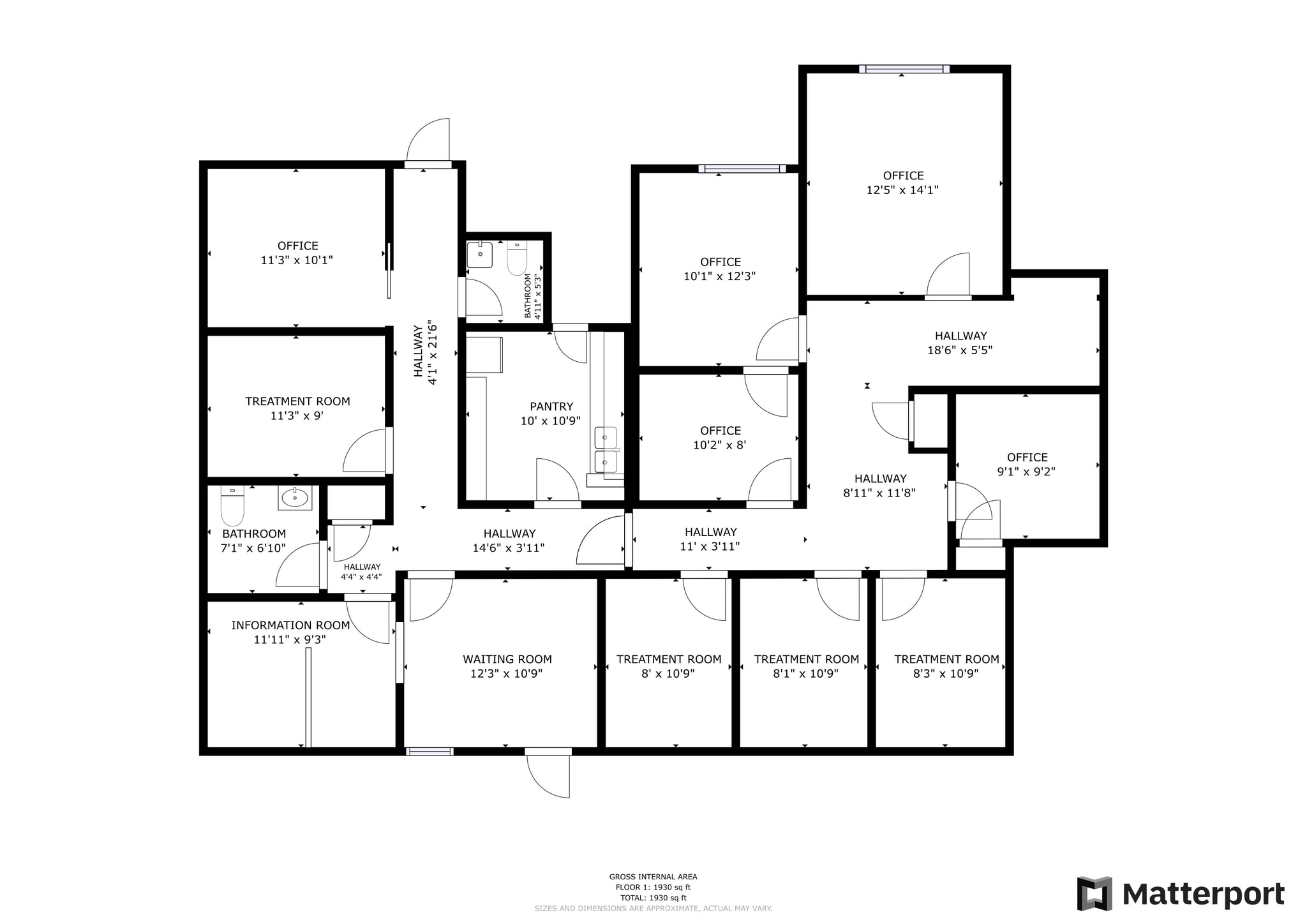 803 Coffee Rd, Modesto, CA à vendre Plan d’étage– Image 1 sur 1
