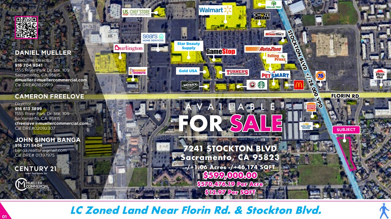 7241 Stockton Blvd, Sacramento, CA à vendre Photo de l’immeuble– Image 1 sur 7