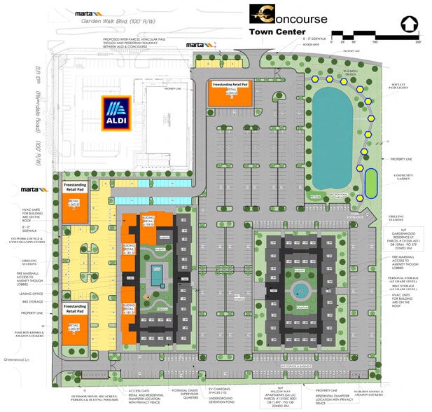5820 Riverdale Rd, Atlanta, GA à louer - Plan de site – Image 2 sur 2