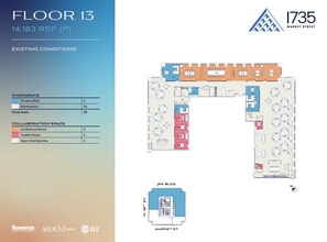 1735 Market St, Philadelphia, PA à louer Plan d’étage– Image 2 sur 2