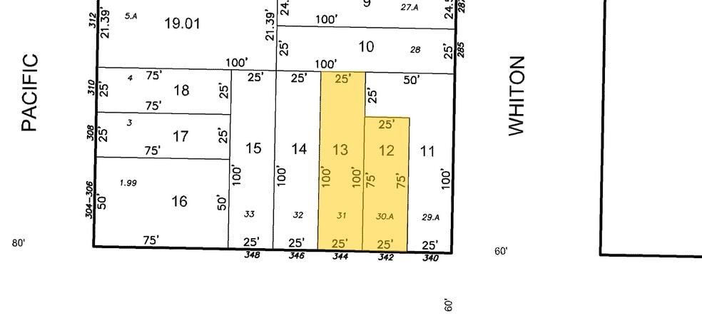 344 Communipaw Ave, Jersey City, NJ à louer - Plan cadastral – Image 3 sur 10