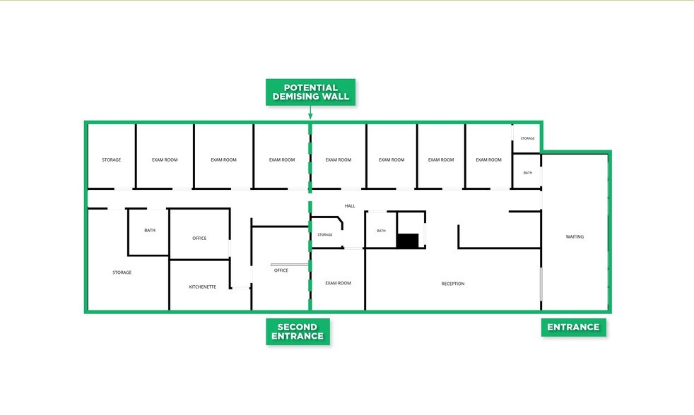 425 Idaho St, Gooding, ID à vendre - Plan d’étage – Image 2 sur 7