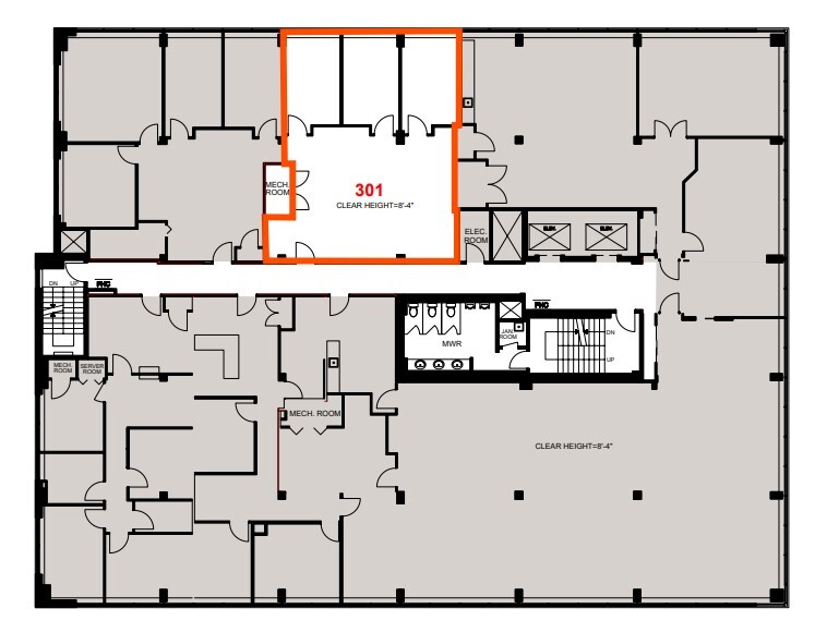 133 Richmond St W, Toronto, ON à louer Plan d’étage– Image 1 sur 2