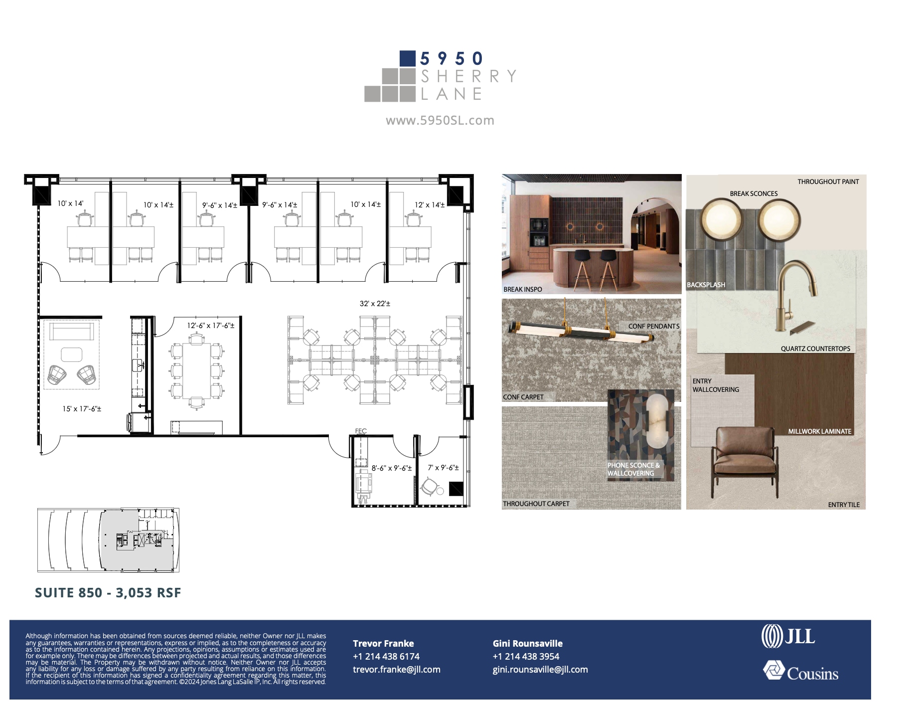 5950 Sherry Ln, Dallas, TX à louer Plan d’étage– Image 1 sur 1