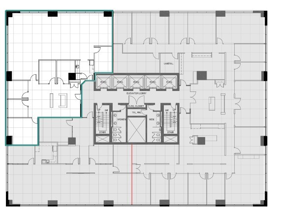 734 7th Ave SW, Calgary, AB à louer Plan d’étage– Image 1 sur 1