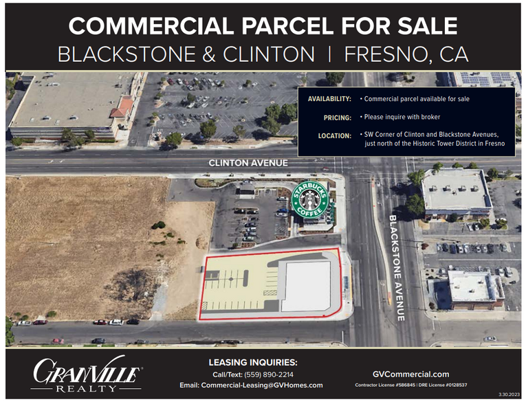 2315 N Blackstone Ave, Fresno, CA à louer - Photo de l’immeuble – Image 1 sur 5