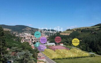 Tarare, RHO - Vue aérienne  vue de carte