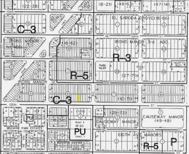 777 NE 125th St, North Miami, FL à louer - Plan cadastral – Image 2 sur 90
