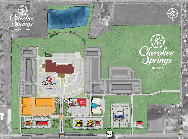 3470 Cherokee Springs Rd, Tahlequah, OK à louer - Photo principale – Image 1 sur 3