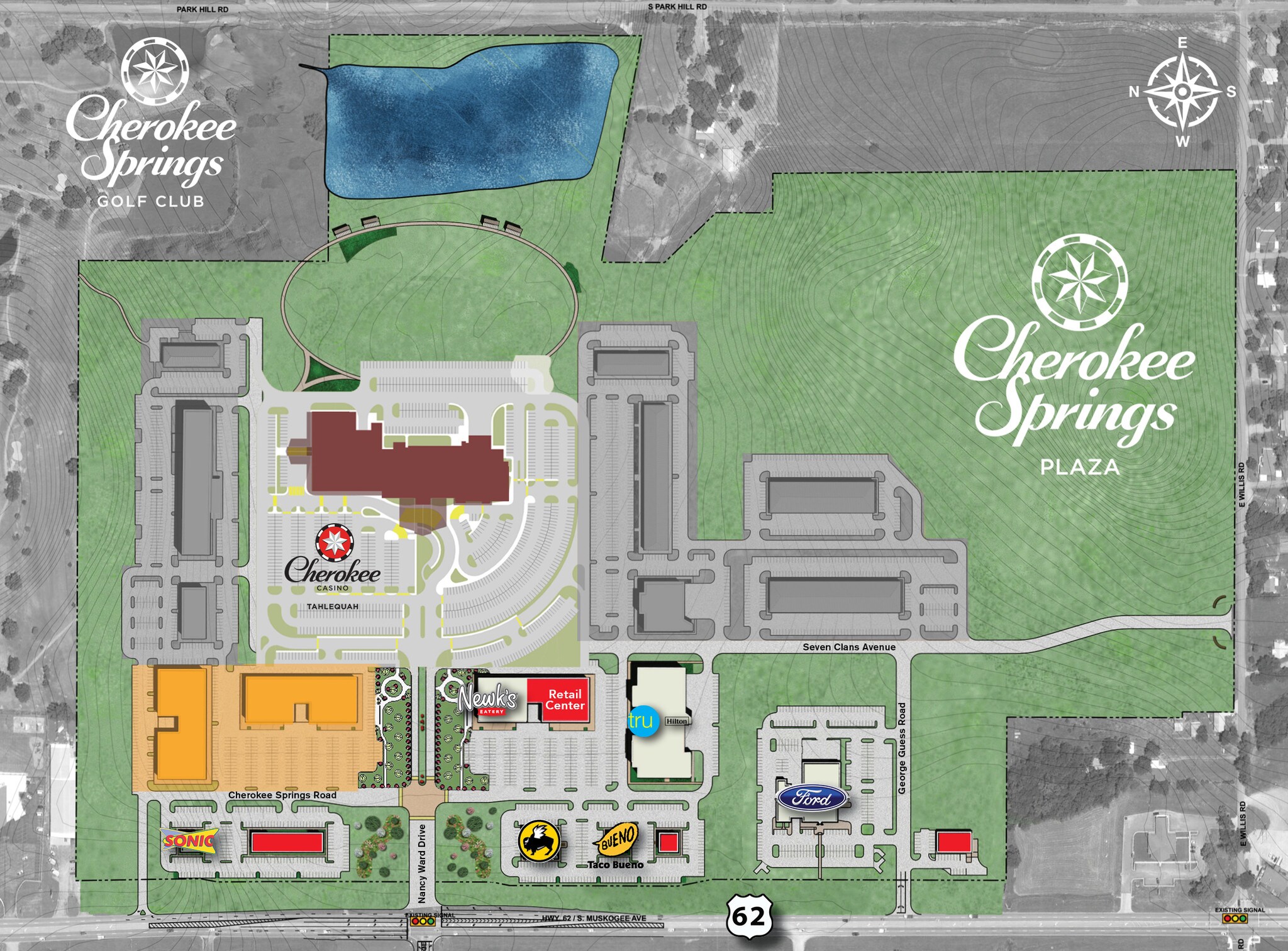 3470 Cherokee Springs Rd, Tahlequah, OK à louer Photo principale– Image 1 sur 4