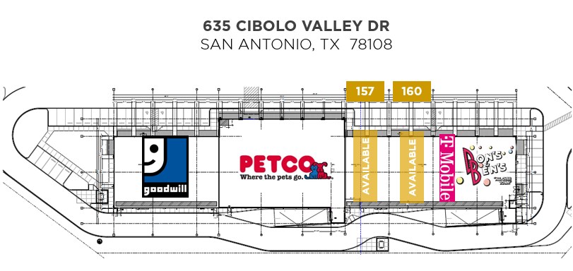 635 Cibolo Valley Dr, Cibolo, TX à louer - Plan de site – Image 2 sur 7