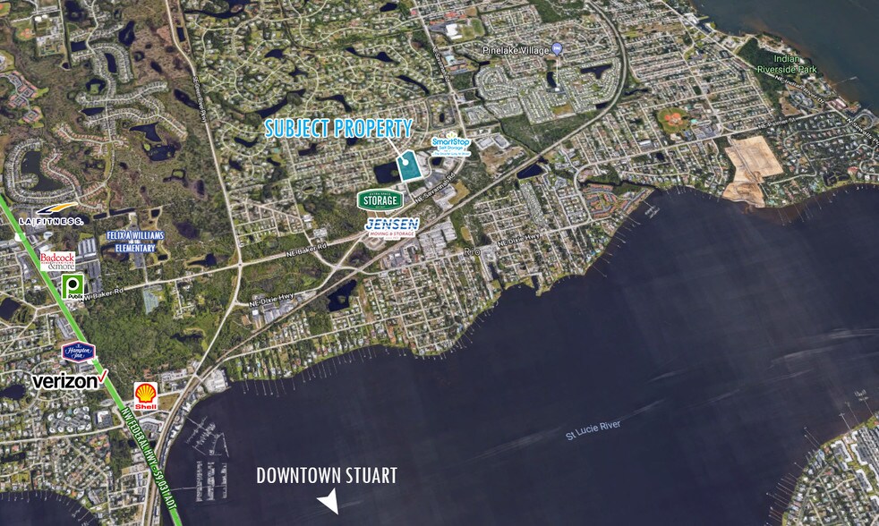 861 NE Industrial Blvd, Jensen Beach, FL à louer - Aérien – Image 3 sur 35