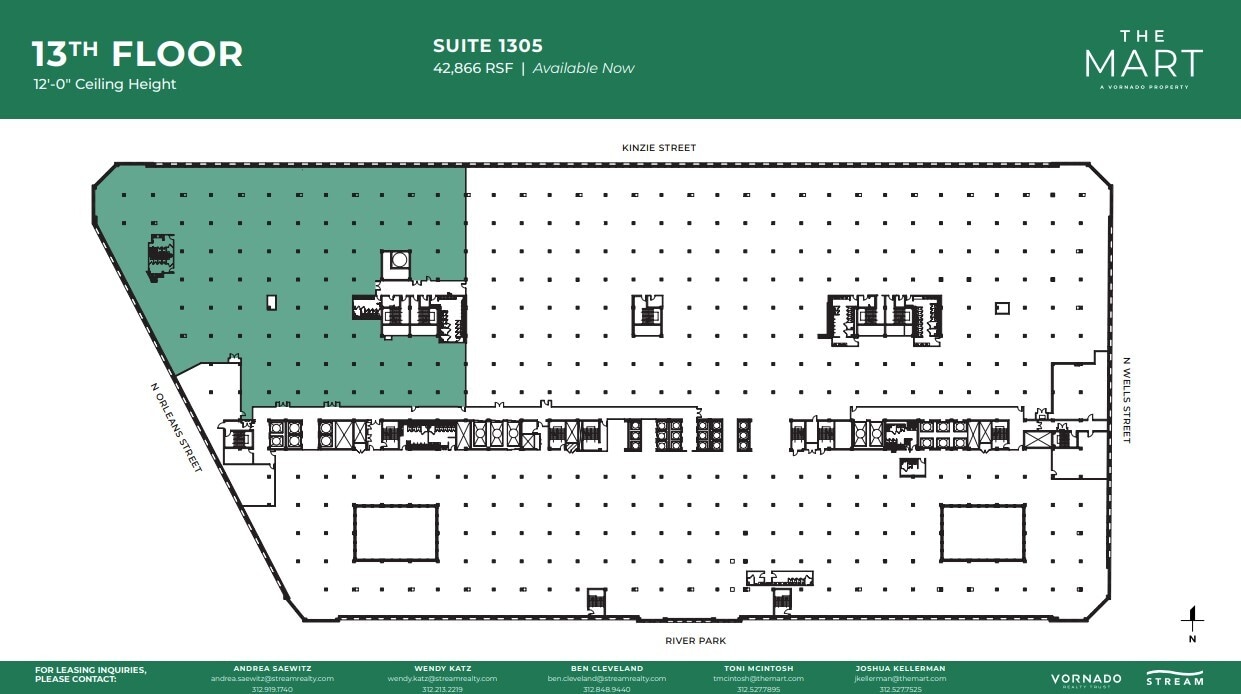 222 Merchandise Mart Plz, Chicago, IL à louer Plan d’étage– Image 1 sur 1