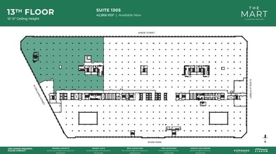 222 Merchandise Mart Plz, Chicago, IL à louer Plan d’étage– Image 1 sur 1