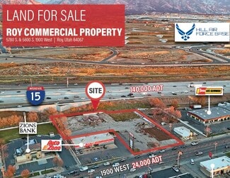 Plus de détails pour 5780-5800 S 1900 W, Roy, UT - Terrain à vendre
