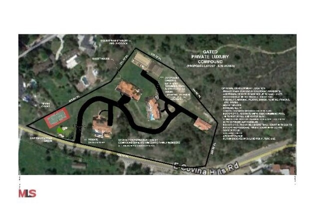 20717 Covina Hills Rd, Covina, CA à vendre - Aérien – Image 2 sur 3