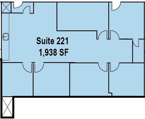 555 N Park Center Dr, Santa Ana, CA à louer Plan d’étage– Image 1 sur 1