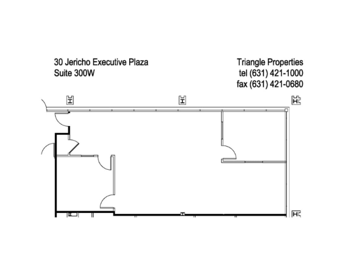 30 Jericho Executive Plz, Jericho, NY à louer Plan d’étage– Image 1 sur 8