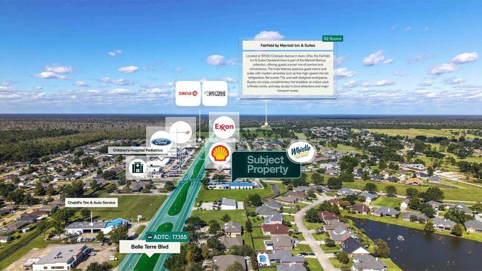 472 Belle Terre Blvd, La Place, LA à vendre - Aérien – Image 3 sur 3